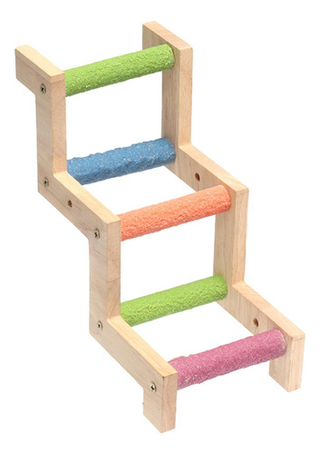 Escalera Para Loros Y Pájaros, Accesorios De Jaula De S