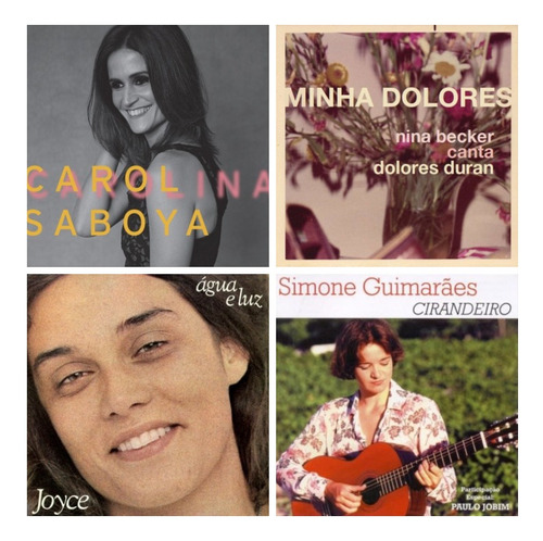 ** Cantoras Diversas / Mpb ** (kit C/ 4 Cds)