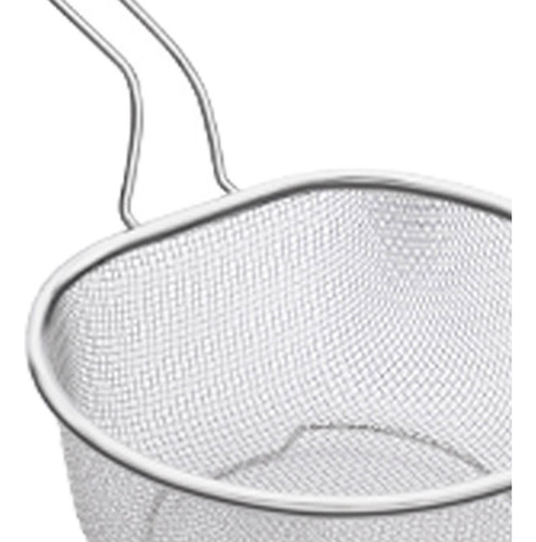 Filtro De Panela Quente De Aço Malha Grossa De 21 Cm
