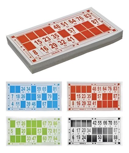 Juego Loteria Lota Bingo Clasico Numeros De Madera