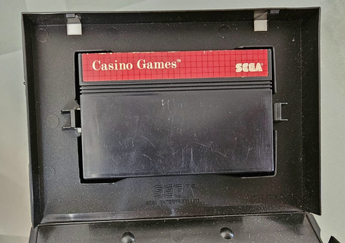 Casino Games En Caja Sega Master System Leer Descripcion (Usado)