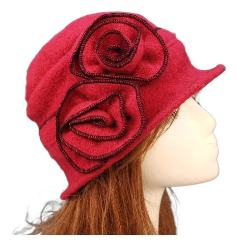 Gorro De Mujer De Lana Elegante.