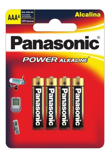 Pilas Aaa  Panasonic Alcalina  Blister 10 Unid - $29.90 C/u