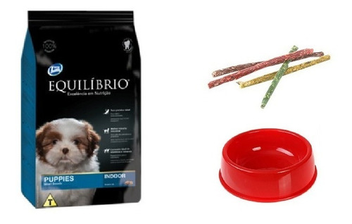Equilibrio Cachorro Raza Pequeña 7,5k+comedero+snacks+envio