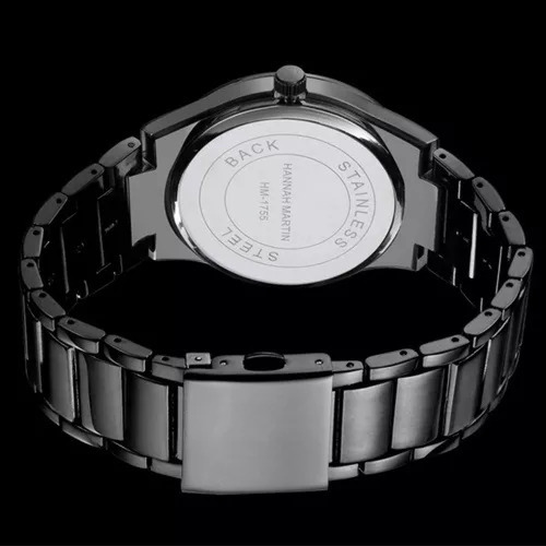 Reloj Casual De Cuarzo Inoxidable Con Calendario Hannah Mart