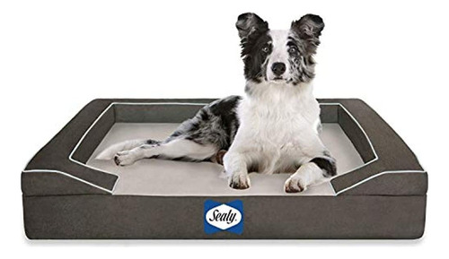 Cama Para Perros Sealy Lux | Tecnología De Cuatro Capas Con 