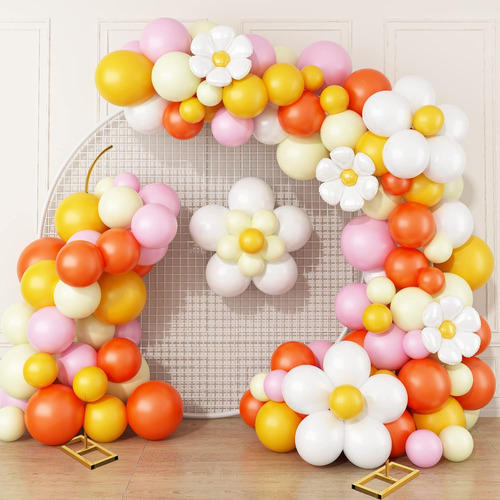 Juego De 2 Soportes Metálicos Para Arco De Globos Y Flores