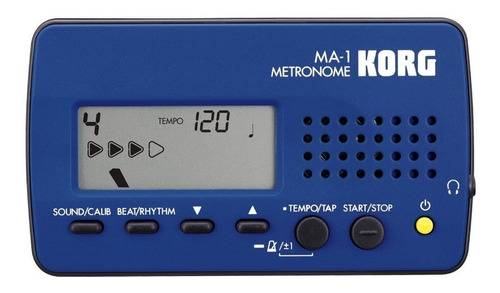 Metronomo Korg Ma-1 Azul/negro Envío + Garantía L.m