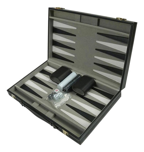 Aa Funda De Piel Sintética Portátil Para Jugar Al Backgammon