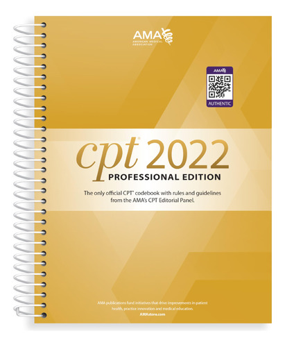 Book : Cpt 2022 Professional Edition - Synovec, Mark S.,...