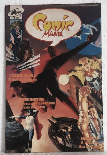 Comic Mania Nº 03 - Ed. Elipse 1994