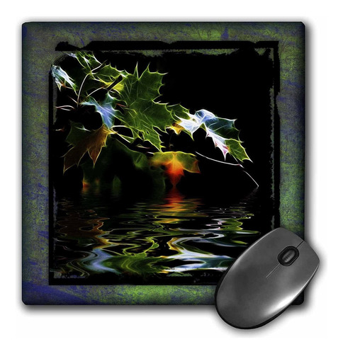 3drose Llc 8 x 8 x 0.25 inches Mouse Pad, Factica Hojas