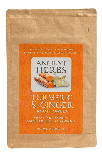 Ginger Root Ancient Herbs 99 Grs - Unidad a $2336