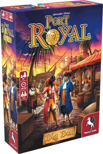 Pegasus Spiele Port Royal Big Box  Juego De Cartas 5ybzw