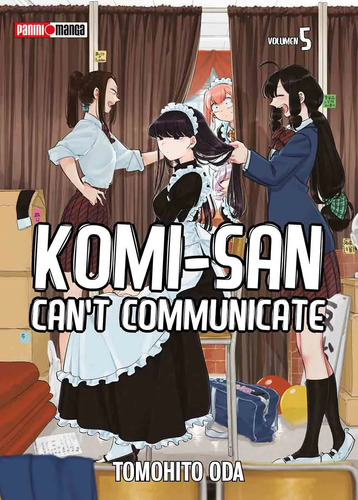Komi San Cant Communicate Tomo 5 Manga Panini Mexico