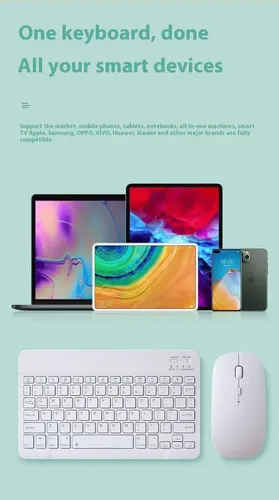 Conjunto De Teclado E Mouse Bluetooth Sem Fio ,,zx | MercadoLivre