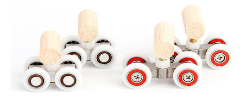 2 Mini Parrot Trick Roller Ice Skates Pet 2,1x4,2 Cm