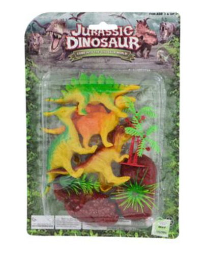 Set Dinosaurios X7 Piezas En Blister - Ba-10518