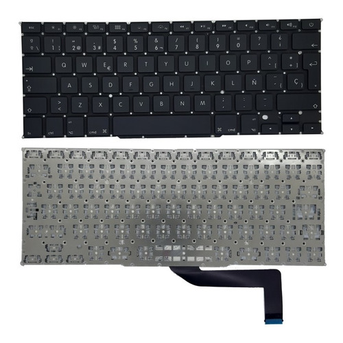 Teclado Negro Para Apple Macbook A1398 A1465 Años 2012 2013