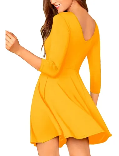 Vestidos sueltos cortos con manga new arrivals
