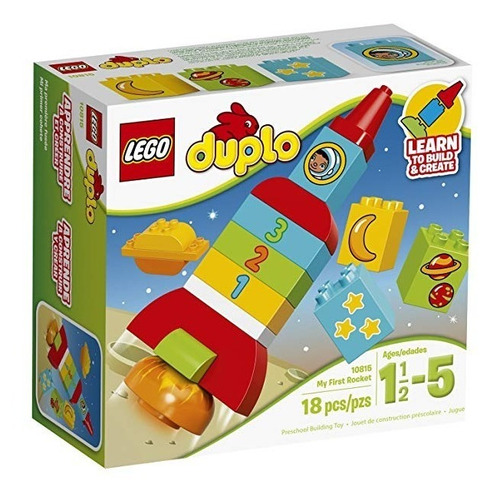 Lego Duplo Mi Primer Cohete 10815, Preescolar, Pre Kinder Gr
