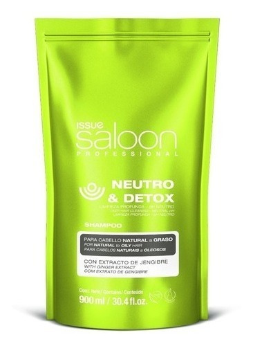 Shampoo Issue Professional Neutro & Detox X 900ml Salon