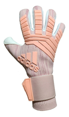 luva de goleiro predator rosa