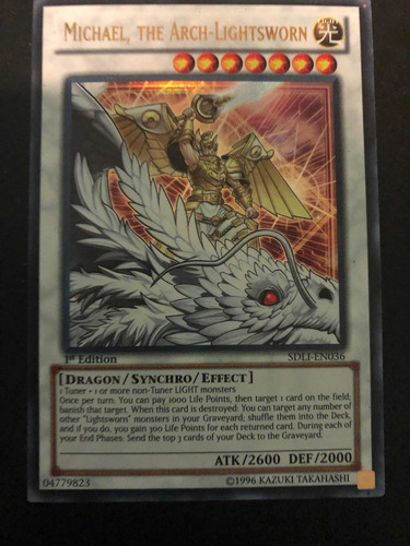 Yugioh! Michael The Arch Lightsworn Sdli-en036