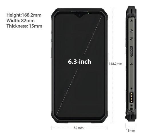 Ulefone Armor 9 Dual SIM 128 GB negro 8 GB RAM