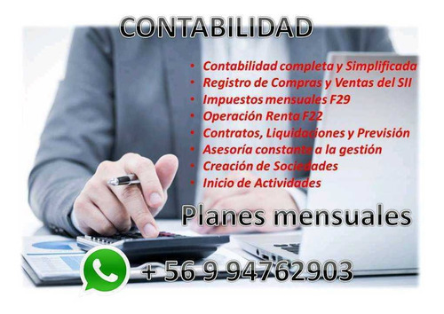 Imagen 2 de 2 de Contabilidad Y Asesoría Financiera