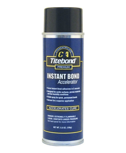 Titebond Instantbond Acelerador De Cianoacrilato 156gr