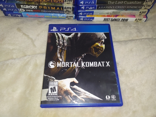 Mortal Kombat X Ps4 