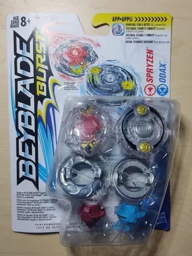 Beyblade Burst Pack 2 Spryzen e Odax B9493/B9491 - Hasbro - UPA STORE