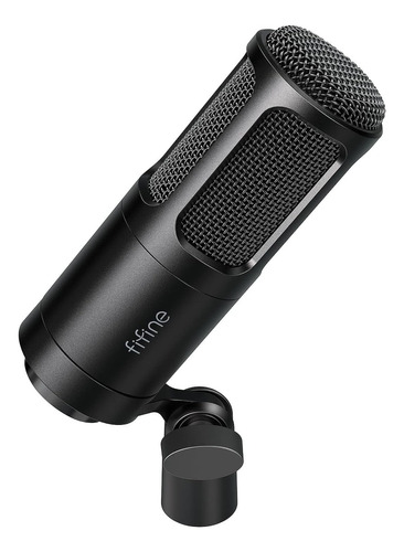 Micrófono Dinámico Fifine Xlr, Micrófono De Podcast Vocal W