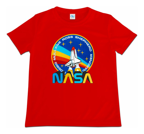 Franela Camisa Niño Niña Nasa Planeta Algodon