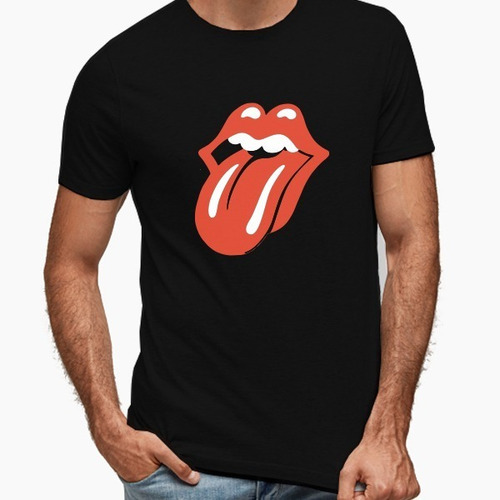 Remera Rock Rolling Stones Lengua Algodón Calidad