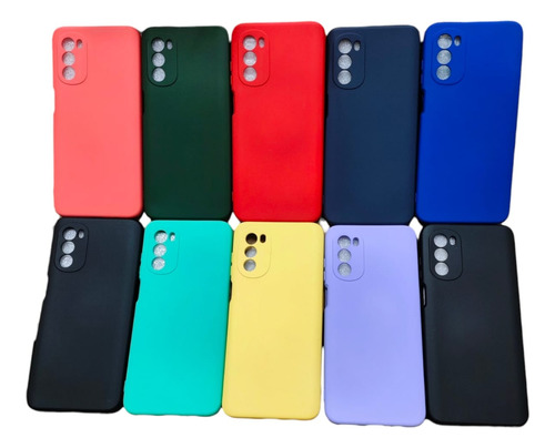 Estuche Forro Goma Compatible Motorola Moto G52