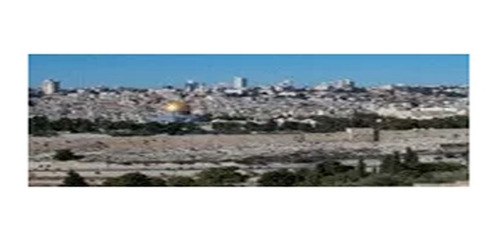Póster De La Ciudad De Jerusalém Vista Desde Los Olivos