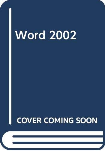 Libro Word 2002 Para Usuarios Do Office