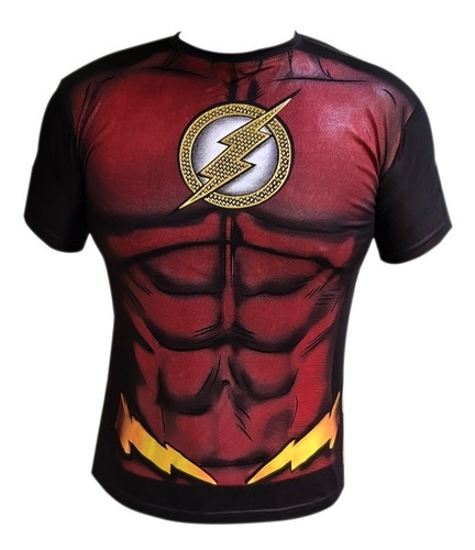 Playera Que Se Ajusta Al Cuerpo Flash