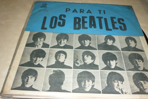 Los Beatles*  Para Tí  Vinilo Uruguay 1ra Edicion 5 Puntos