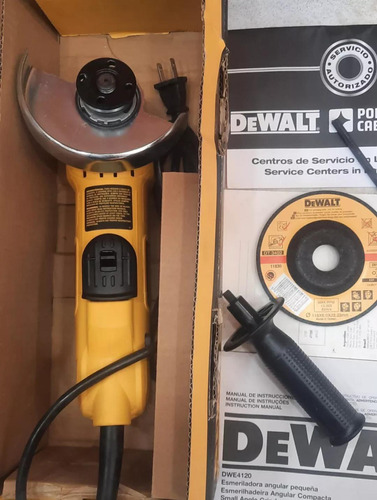 Esmerila Angular Dewalt De 4-1/2  (115mm) 900w Modelo 4120