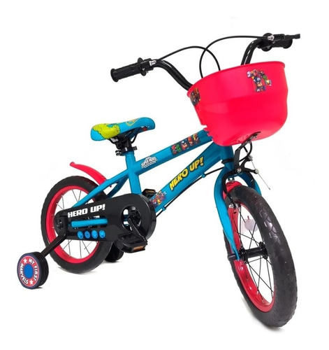 Bicicleta Avengers Rodado 12 Infantil Retro Disney Nene Mca