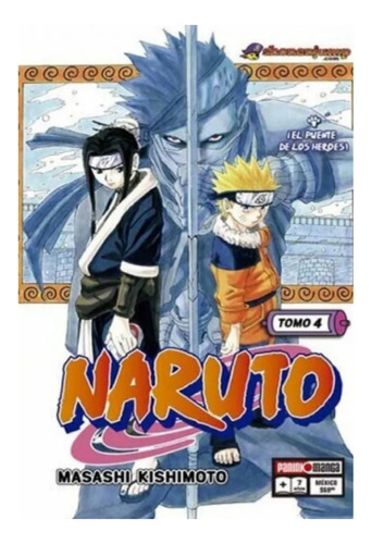 Naruto Tomo N.4 Panini Anime Español