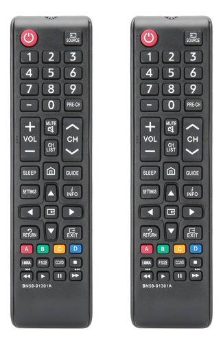 Control Remoto De Tv Multifuncional De 2 Piezas Para Samsung