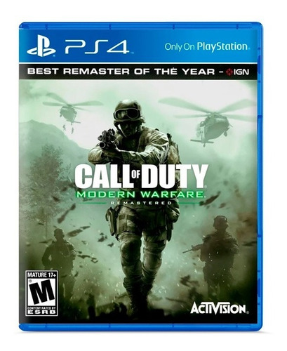 Call Of Duty Modern Warfare Remastered Ps4 Fisico Sellado
