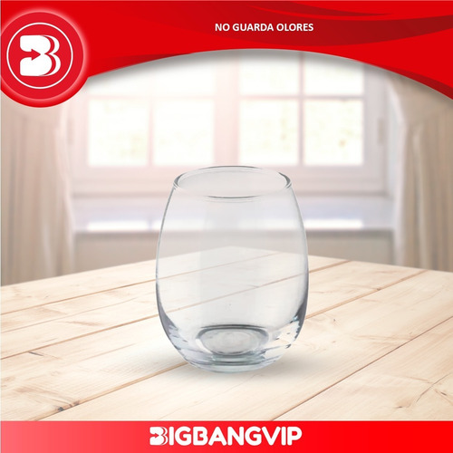 Imagen 3 de 6 de Set X12 Vasos Vino Stemless 430ml Crisa