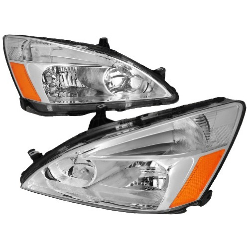 Faros Honda Accord Cromados 2003-2004-2005-2006-2007