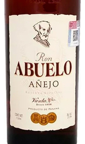 Pack De 6 Ron Abuelo Añejo 1 L