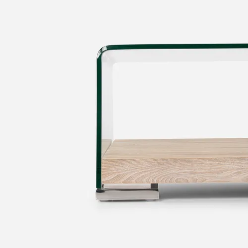 Mesa De Centro Rosen Atlanta Rectangular Vidrio